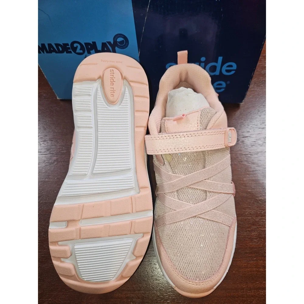 Stride Rite M2P Emmy CG60276 Dusty Pink Size 2 1/2 M Machine Washable New in box